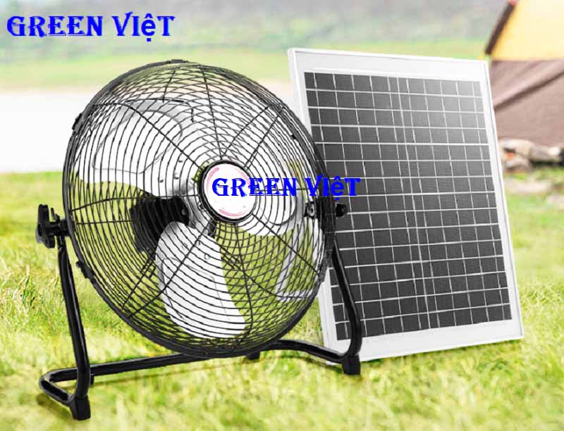 Quạt bàn năng lượng măt trời QVN15 Giá Rẻ