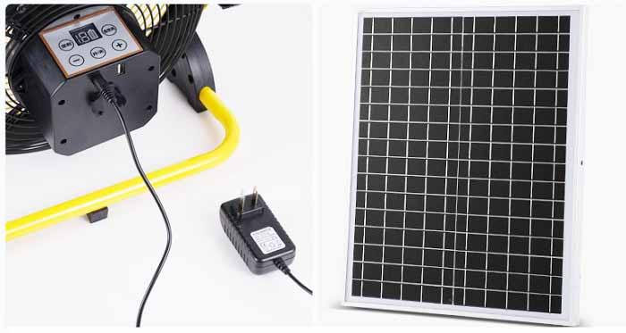 Quạt bàn năng lượng măt trời QVN15 Giá Rẻ
