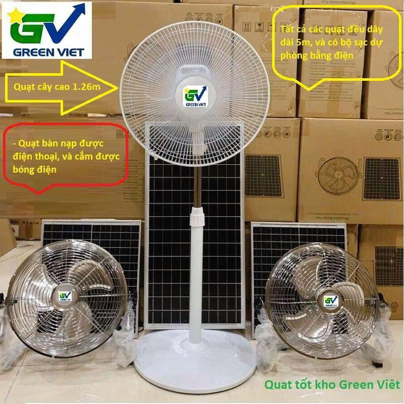 Quạt Cây Năng Lượng Mặt Trời QCV18N