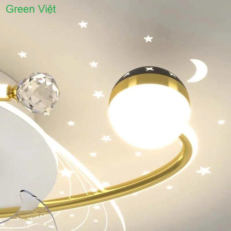 Quạt Đèn Ốp Trần QOT-110 Hiện Đại