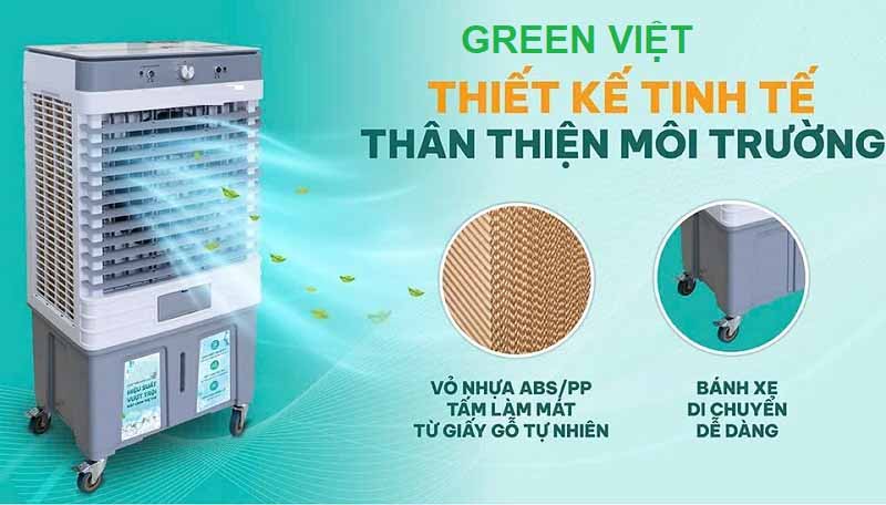 Quạt điều hòa hơi nước 50lít - Quạt giảm nhiệt DHHN-11