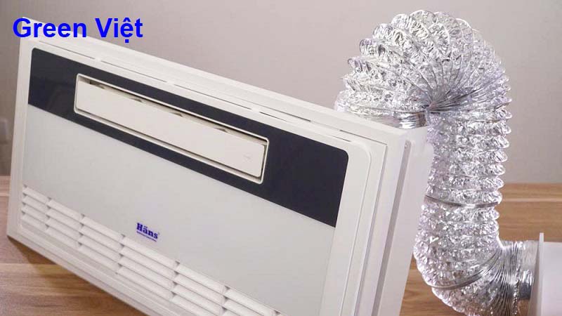 Quạt mát âm trần tích hợp thông gió Hans H20R