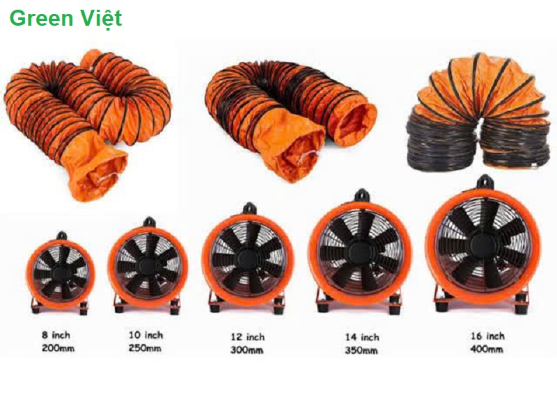 Quạt Thông Gió Hút Mùi Xách Tay SHT – SHT20, SHT25, SHT30, SHT40