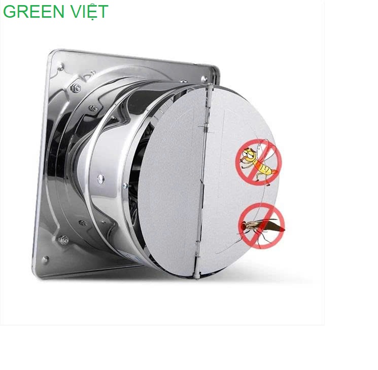 Quạt Thông Gió INox FD150, FD200, FD250, FD300 – Green Việt