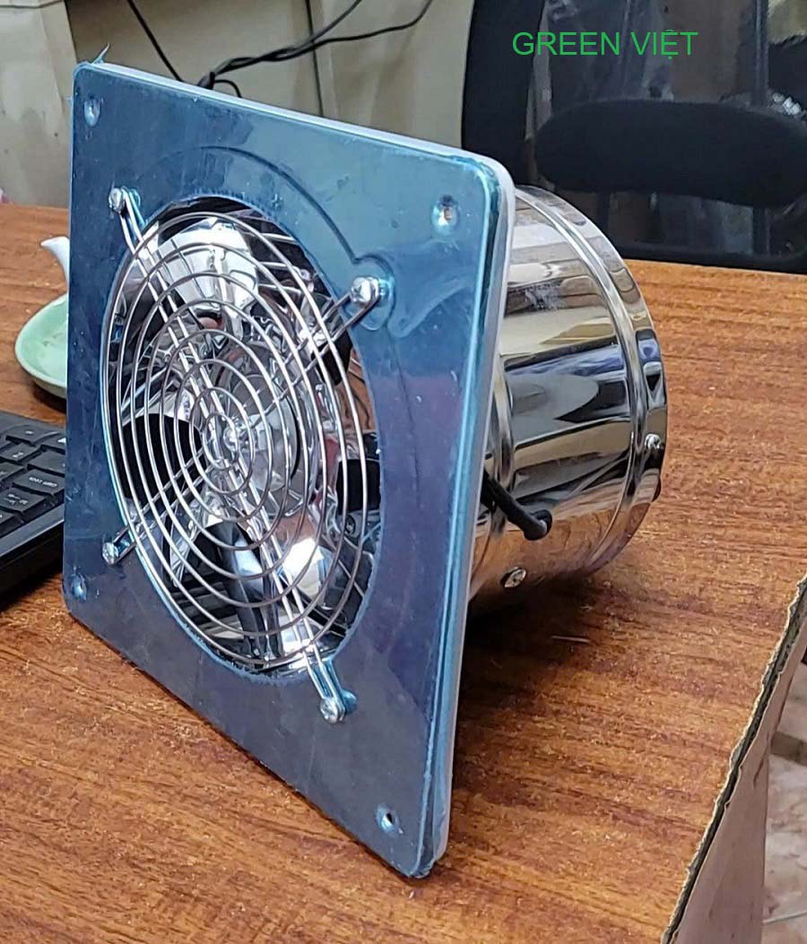Quạt Thông Gió INox FD150, FD200, FD250, FD300 – Green Việt