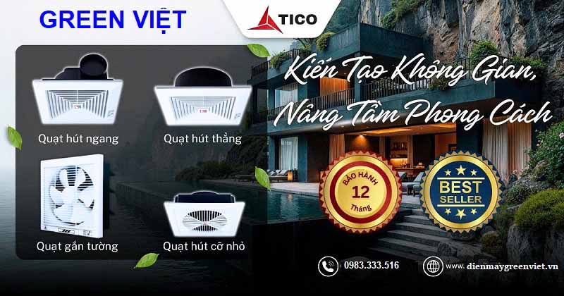 Quạt Thông Gió Tico TC-15AV4