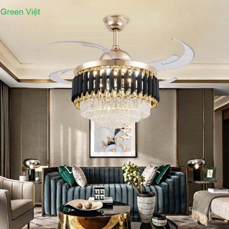 Quạt trần cánh cụp cánh xòa CCX03