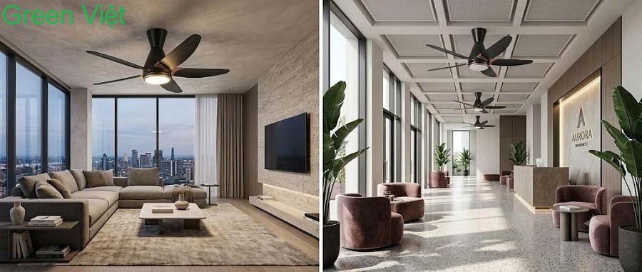 Quạt Trần Đèn Cao Cấp QTD21