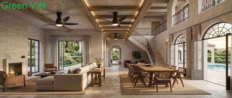 Quạt Trần Đèn Cao Cấp QTD21
