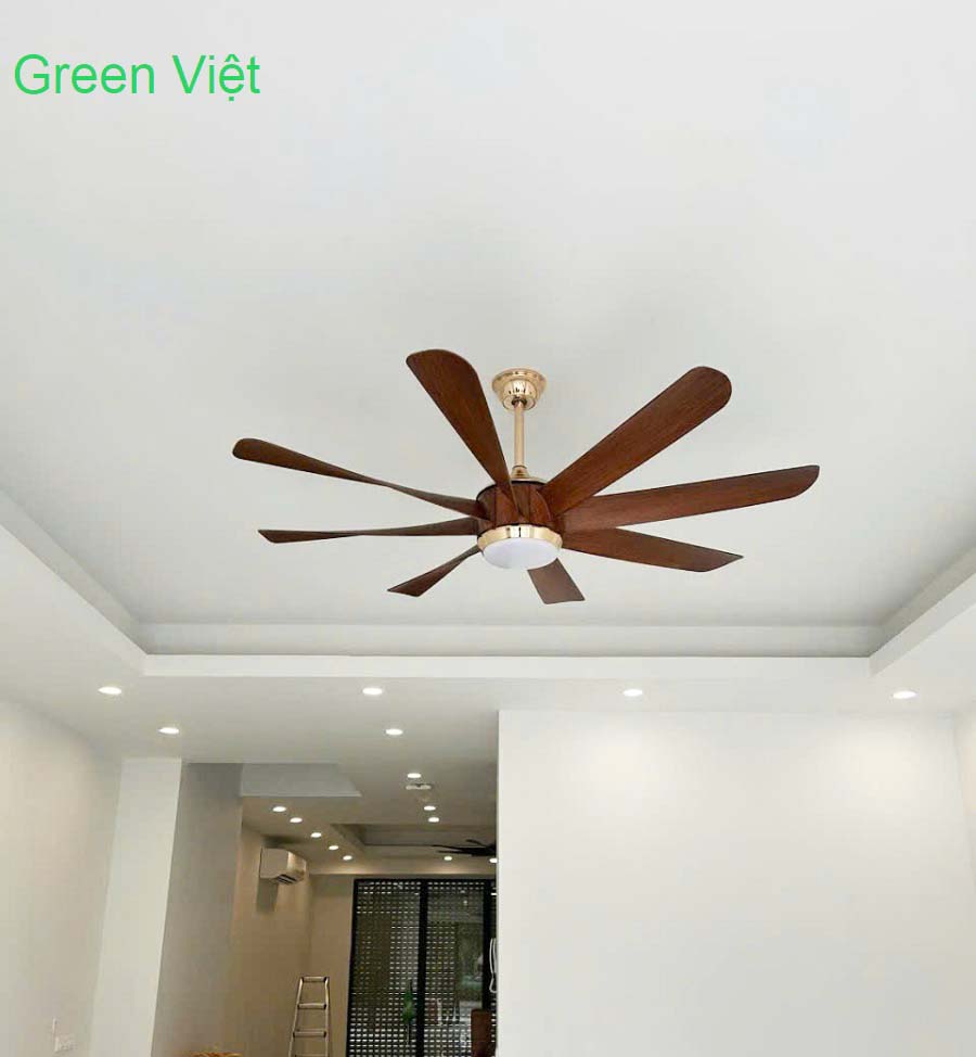 Quạt Trần Đèn Cánh Dài QTD-T157 Nội Thất