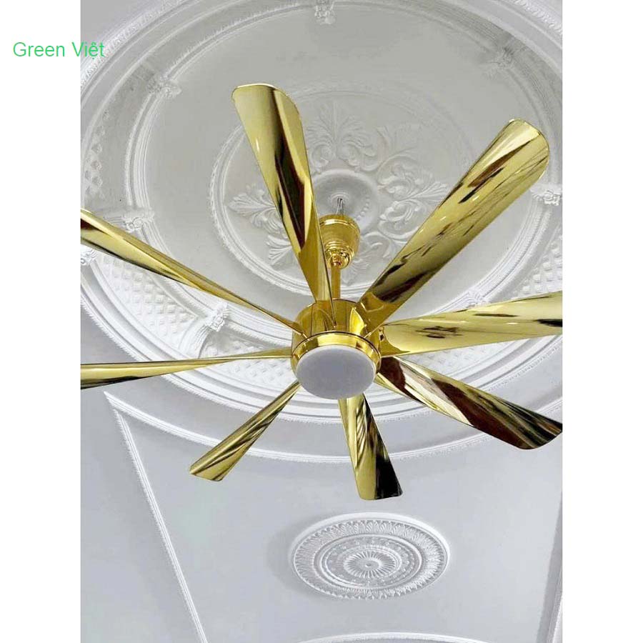 Quạt trần đèn trang trí CD184 Mạ Vàng