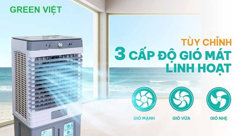 Quạt điều hòa hơi nước 50lít - Quạt giảm nhiệt DHHN-11