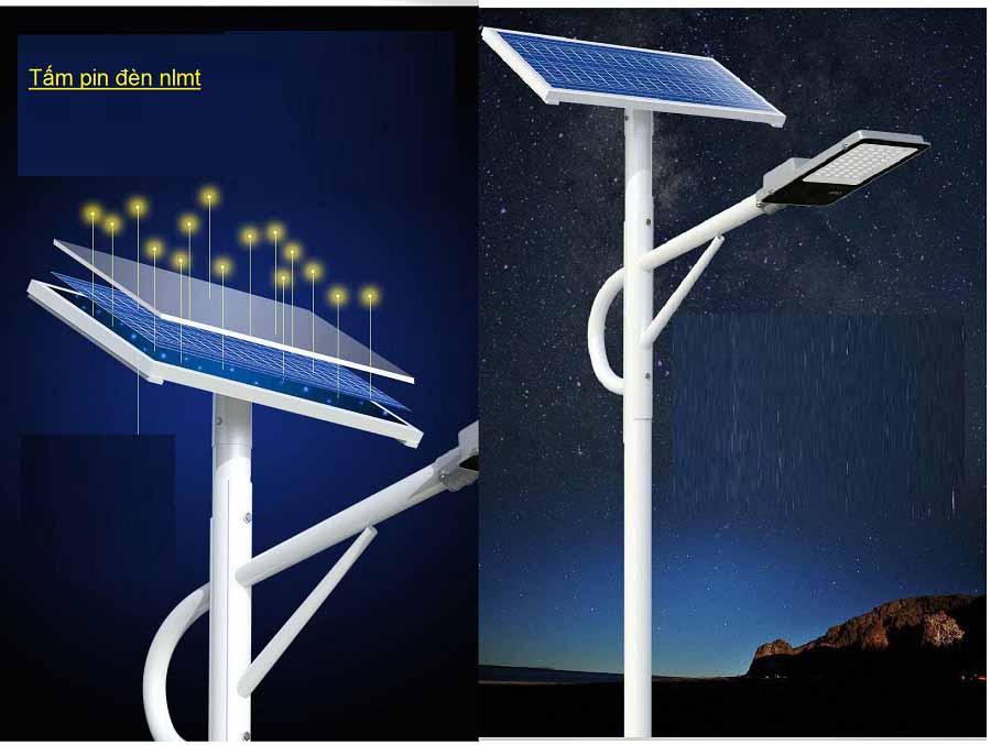 Tấm Pin Đèn Năng Lượng Mặt Trời 100W