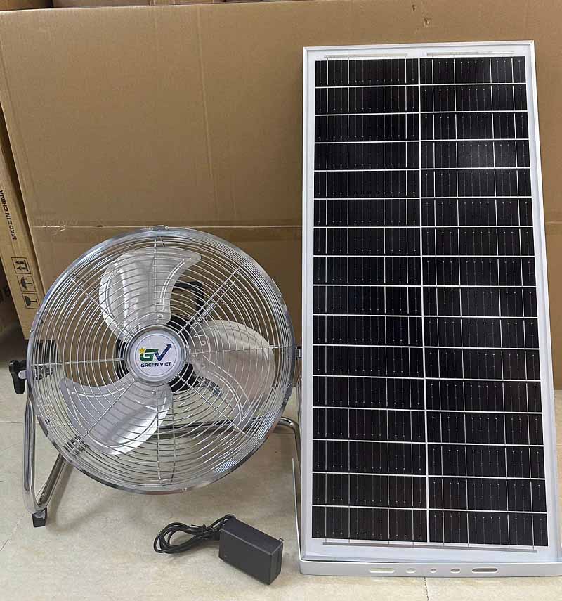 Tấm Pin quạt năng lượng mặt trời