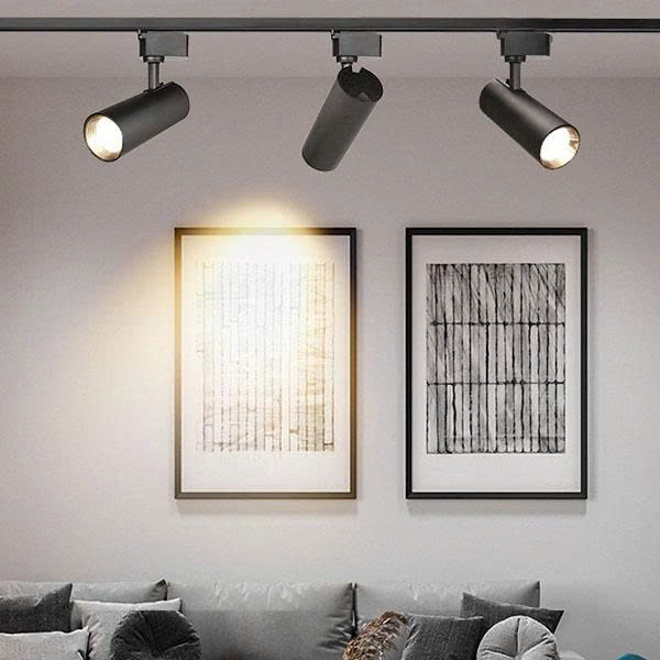 Combo Bộ Đèn Rọi Ray 360° Thanh Ray 1m + 3 Đèn 10W, 20W, 30W