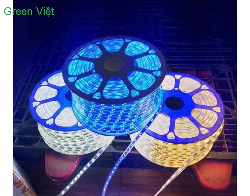 Cuộn led trang trí dây đôi 2835 - 5730 - 100m (2 hàng led đôi)