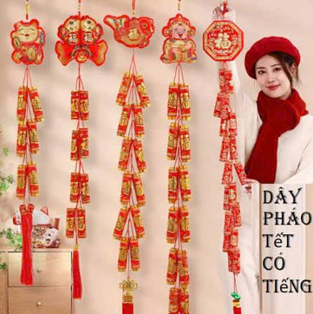 Dây pháo trang trí có tiếng nổ LP04