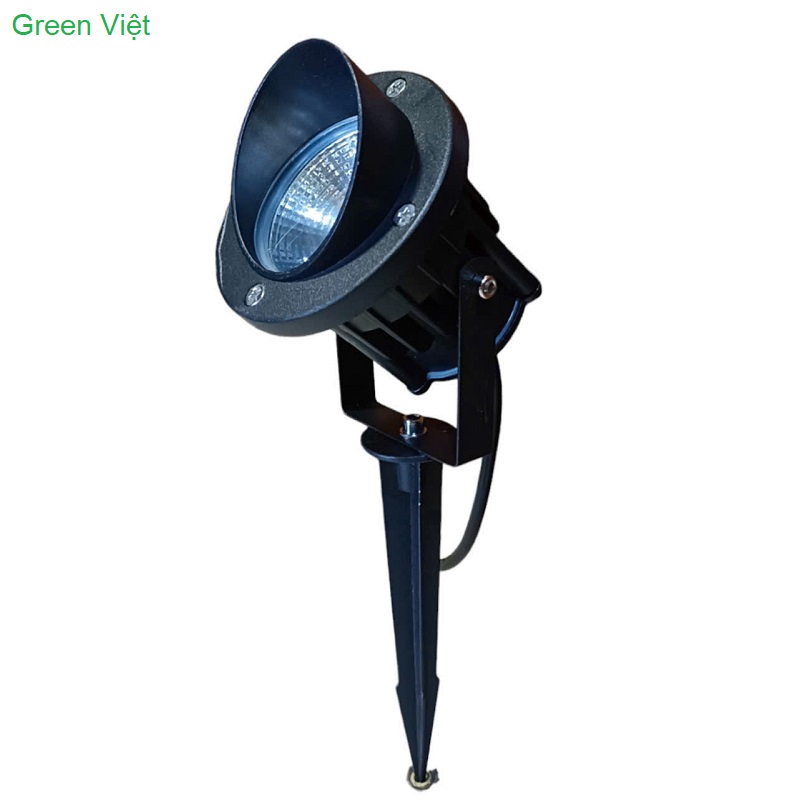 Đèn Cắm cỏ sân vườn GV18 trang trí chiếu hắt cây ngoài trời