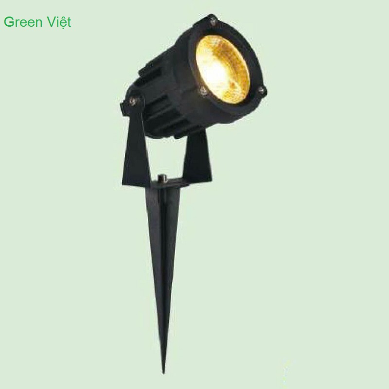 Đèn Cắm cỏ sân vườn GV18 trang trí chiếu hắt cây ngoài trời