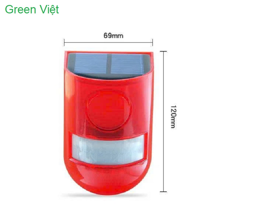 Đèn chống trộm T-18 bằng năng lượng mặt trời