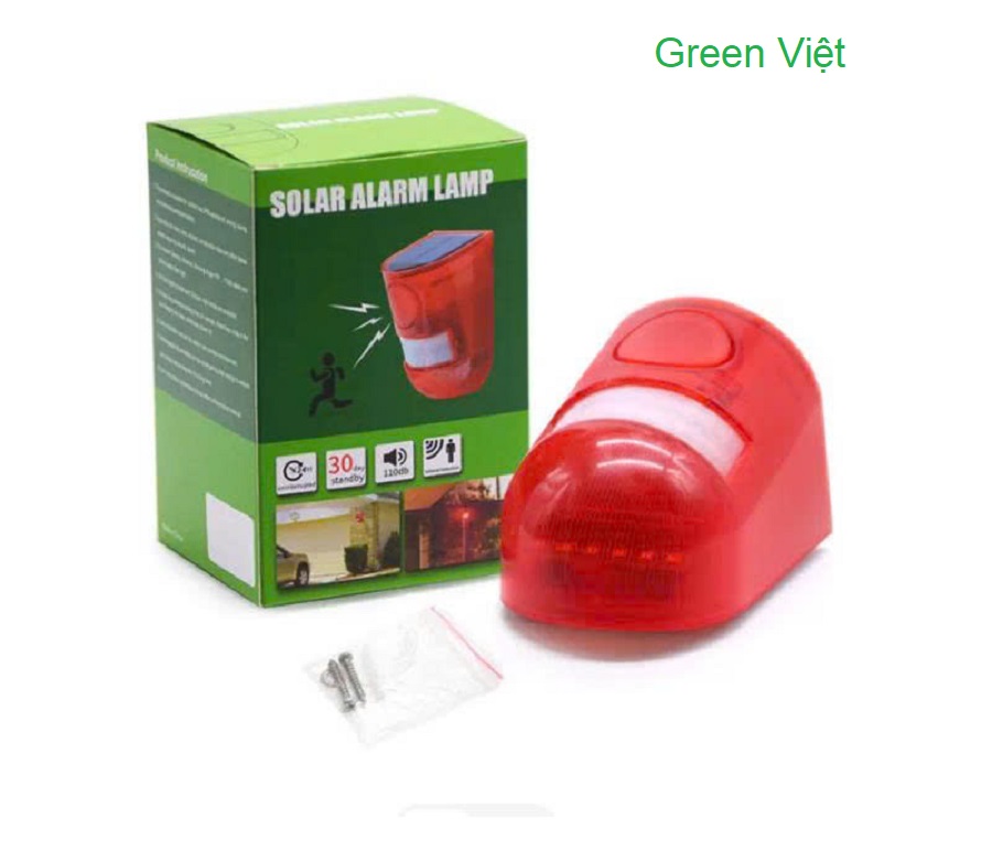 Đèn chống trộm T-18 bằng năng lượng mặt trời