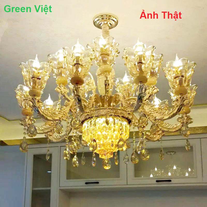 Đèn chùm cao cấp DCTC12 Trang Trí Phòng Khách