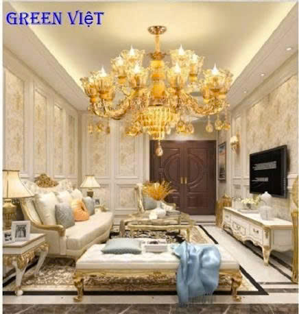 Đèn chùm cao cấp DCTC12 Trang Trí Phòng Khách