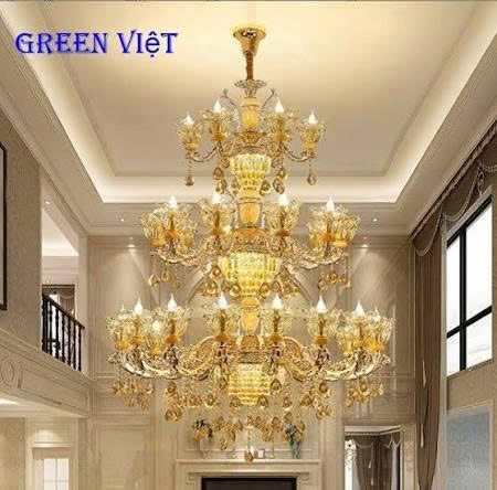 Đèn chùm cao cấp DCTC12 Trang Trí Phòng Khách