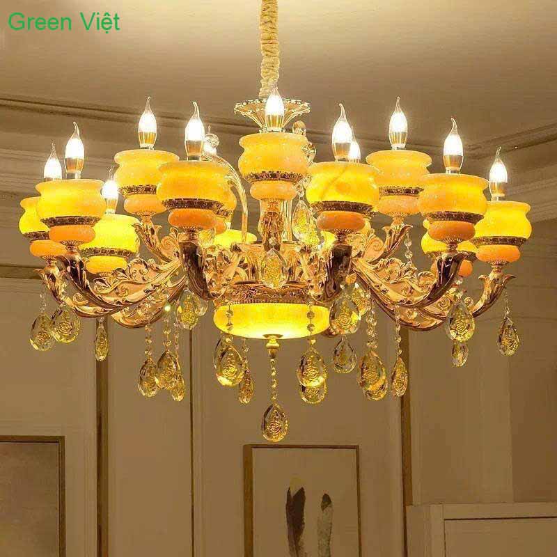 Đèn chùm đá cao cấp DCDC12 phòng khách
