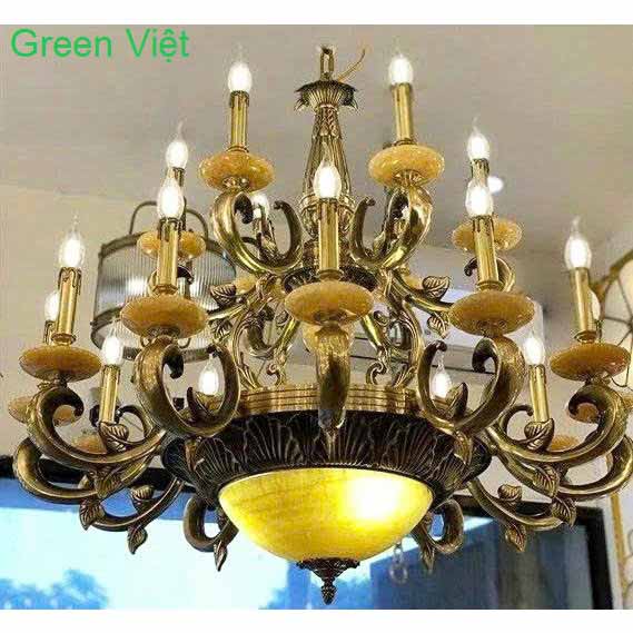 Đèn chùm đồng cao cấp DCTC13 Cao Cấp