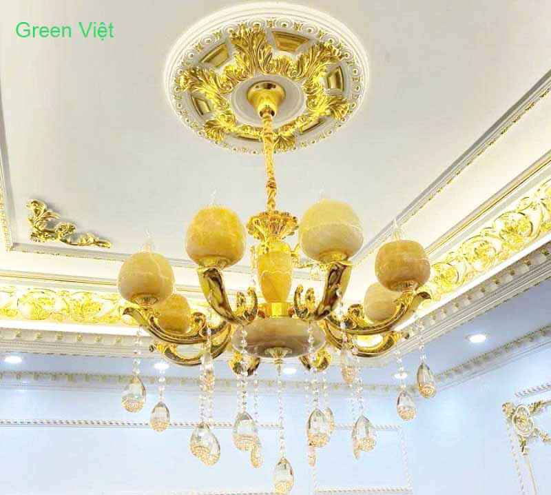 Đèn chùm trang trí cao cấp T6039-8 8 tay