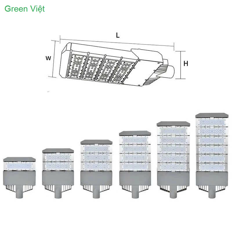 Đèn đường led cao áp philips 250W 3000K M6
