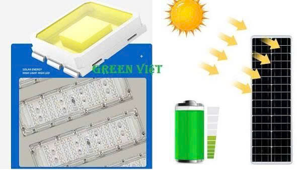Đèn đường led năng lượng mặt trời 50W BRP110 LED50 Philips IP65