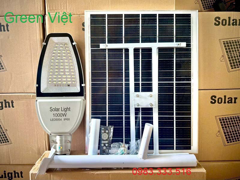 Đèn Đường Năng Lượng Mặt Trời 1000W G-ZL1000 Cao Cấp