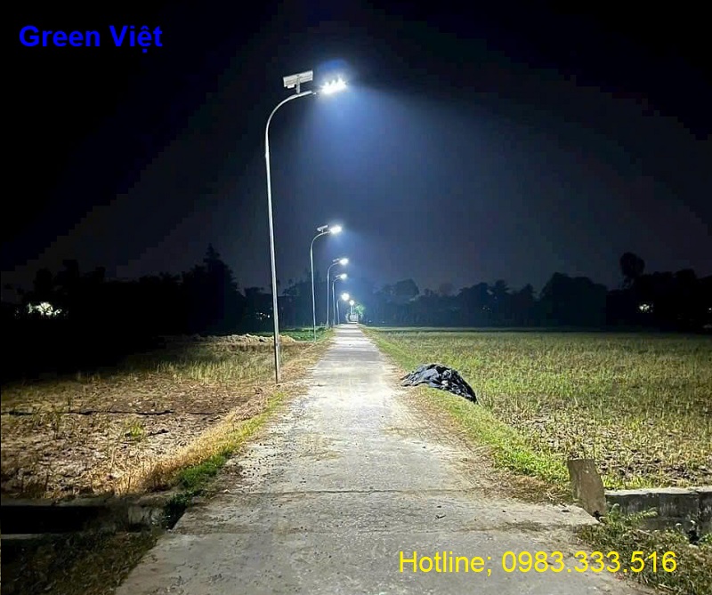 Đèn đường năng lượng mặt trời 30W Euler