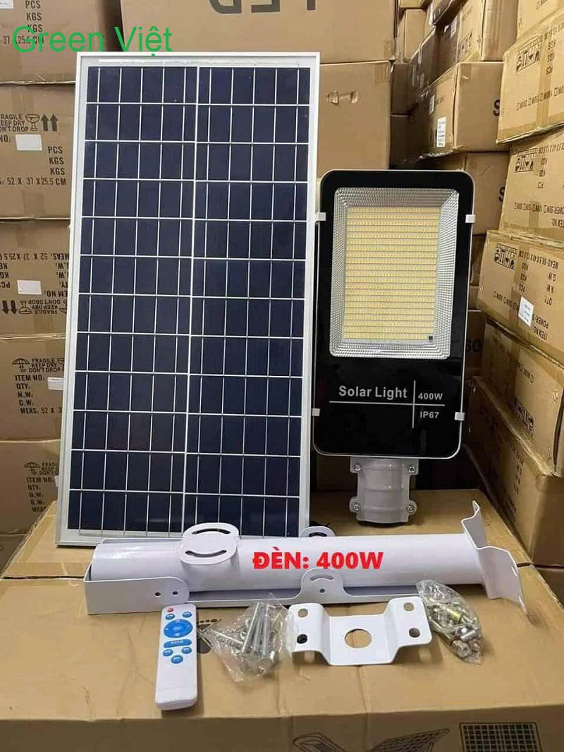 Đèn đường năng lượng mặt trời 400w BC-400 hình bàn chải