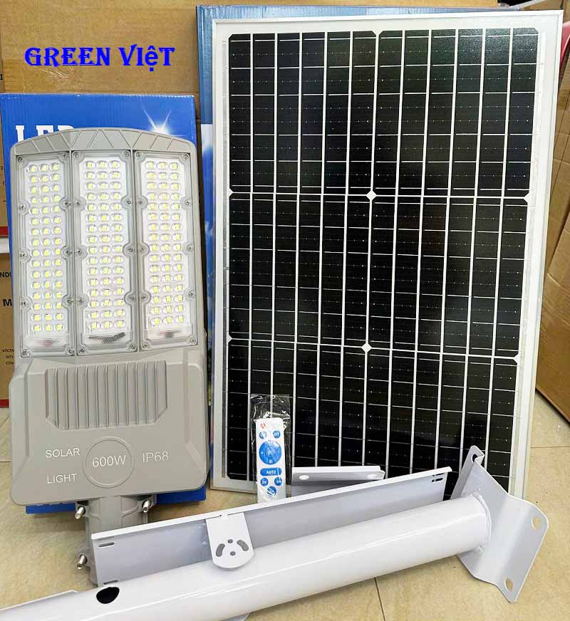 Đèn Đường Năng Lượng Mặt Trời 500W DCSV500 Siêu Sáng