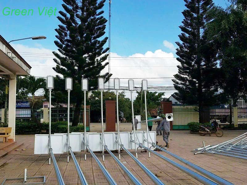 Đèn đường năng lượng mặt trời 1000W Gree01 vỏ nhôm cao cấp