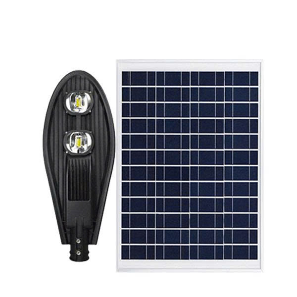 Đèn đường năng lượng mặt trời chiếc lá 100w - Đèn lắp đường solar light L100w