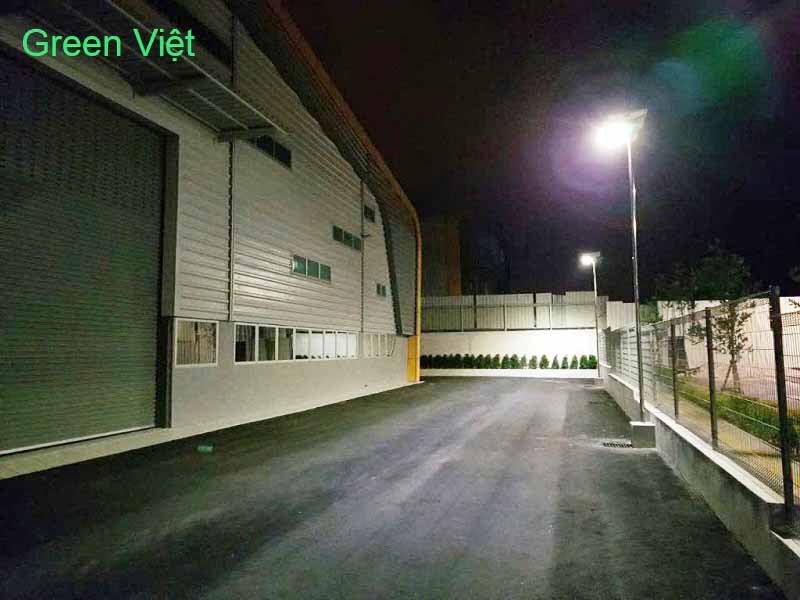 Đèn Đường Năng Lượng Mặt Trời CTDA-26 Lắp Dự Án Công Trình Tốt