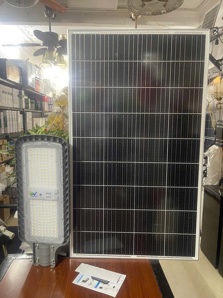 Đèn Năng Lượng Mặt Trời ART 100w 200W Công Trình Dự Án