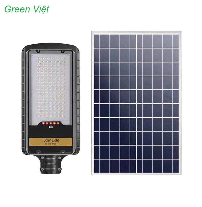 Đèn đường năng lượng mặt trời JinDian JD-298