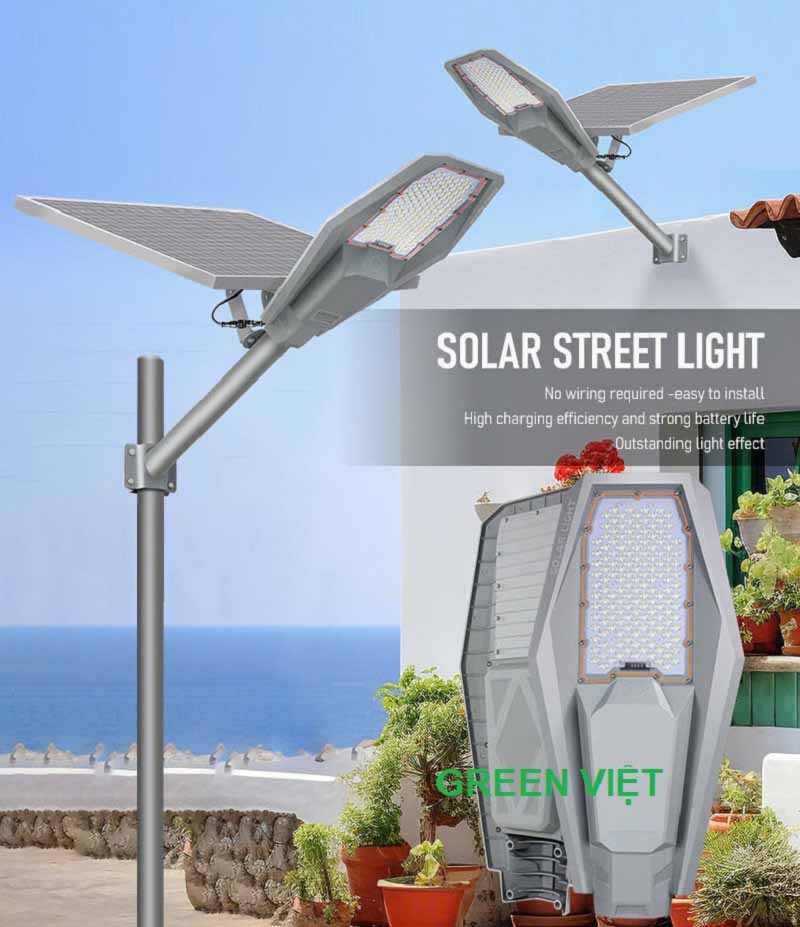 Đèn đường năng lượng mặt trời phi thuyền 300w DPT01