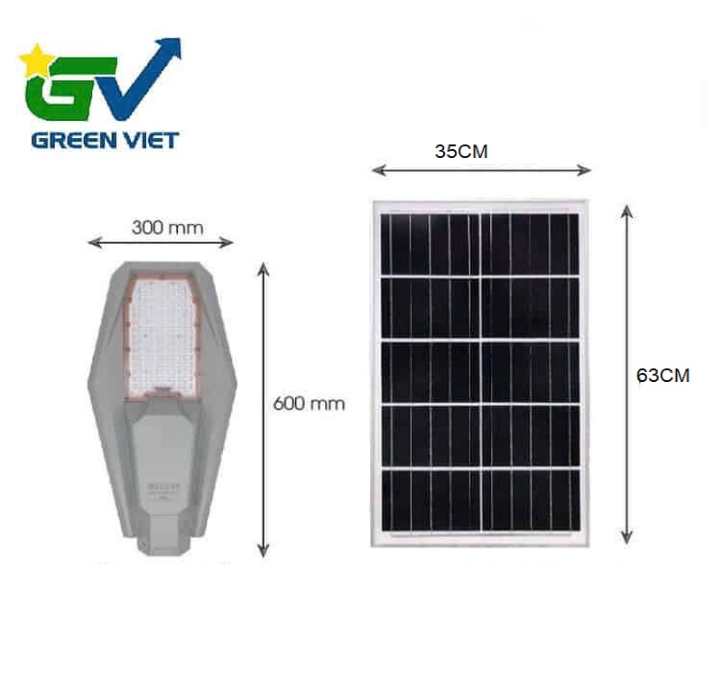 Đèn đường năng lượng mặt trời phi thuyền 300w DPT01