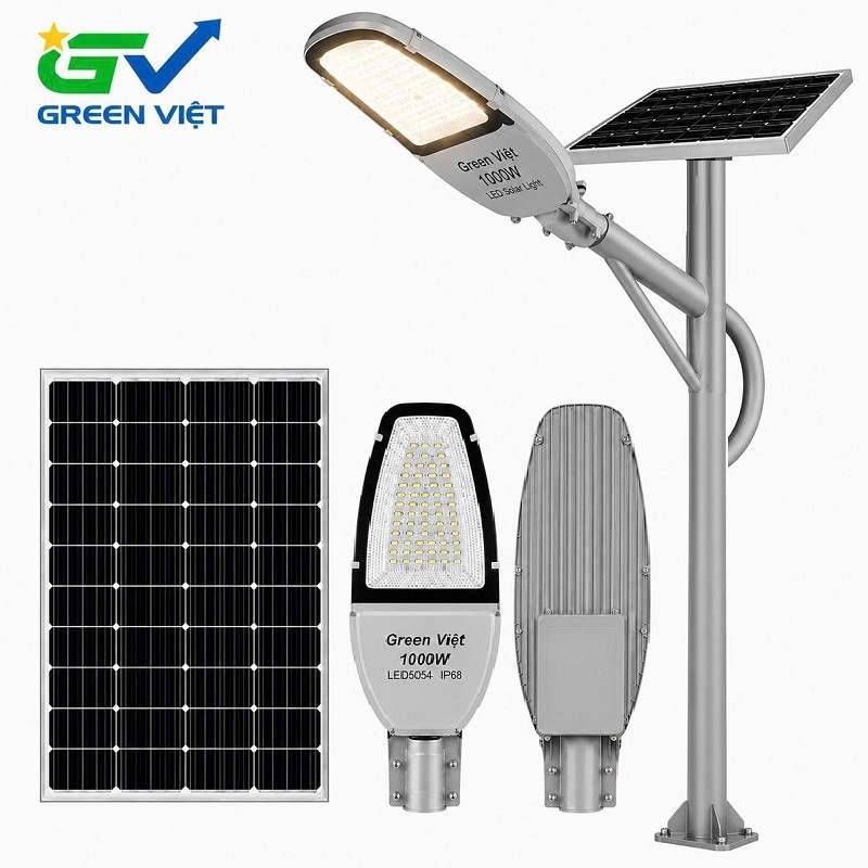 Đèn đường năng lượng mặt trời siêu sáng 1000W ZL-1000