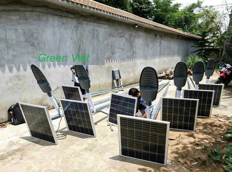 Đèn Đường năng lượng mặt trời ZL-1000W Green Việt