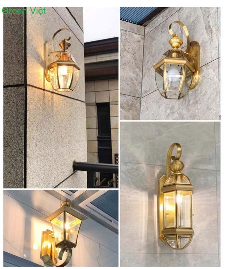 Đèn gắn tường trang trí DTG12 Cổ Điển Green Việt