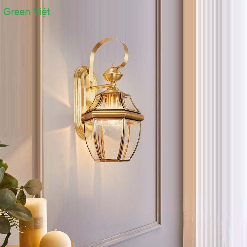 Đèn gắn tường trang trí DTG12 Cổ Điển Green Việt