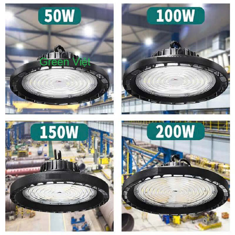 Đèn Kho Lạnh Highbay UFO 50W,  100W, 150W, 200W