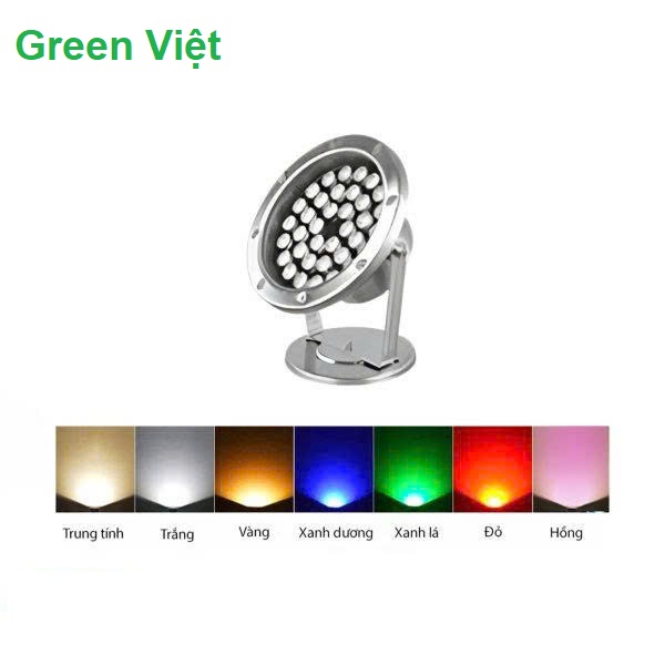 Đèn led âm nước trang trí DANG-01 9w-36w